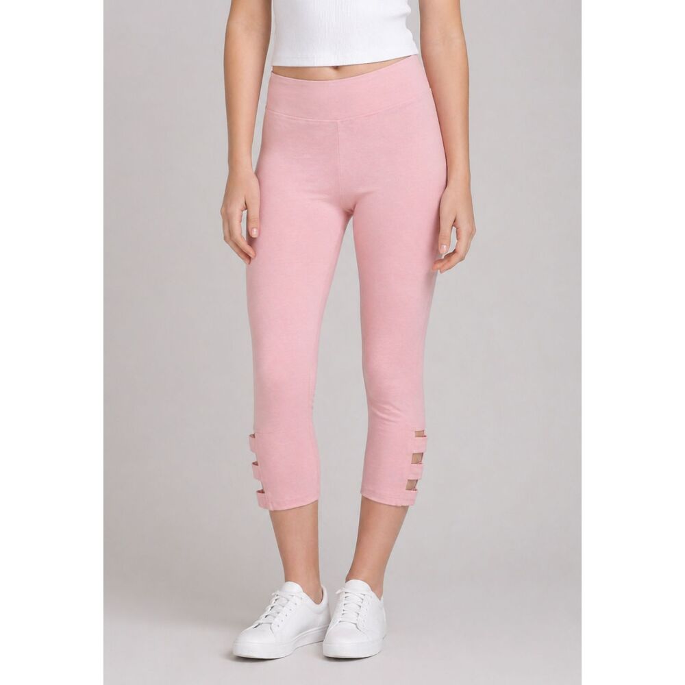 Scorpio Sol Pink Crop Leggings S